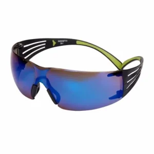 3M SecureFit SF408AS gafas de seguridad, antiarañazos, antivaho, lente de espejo azul - 3M 7100078880 Liquidación