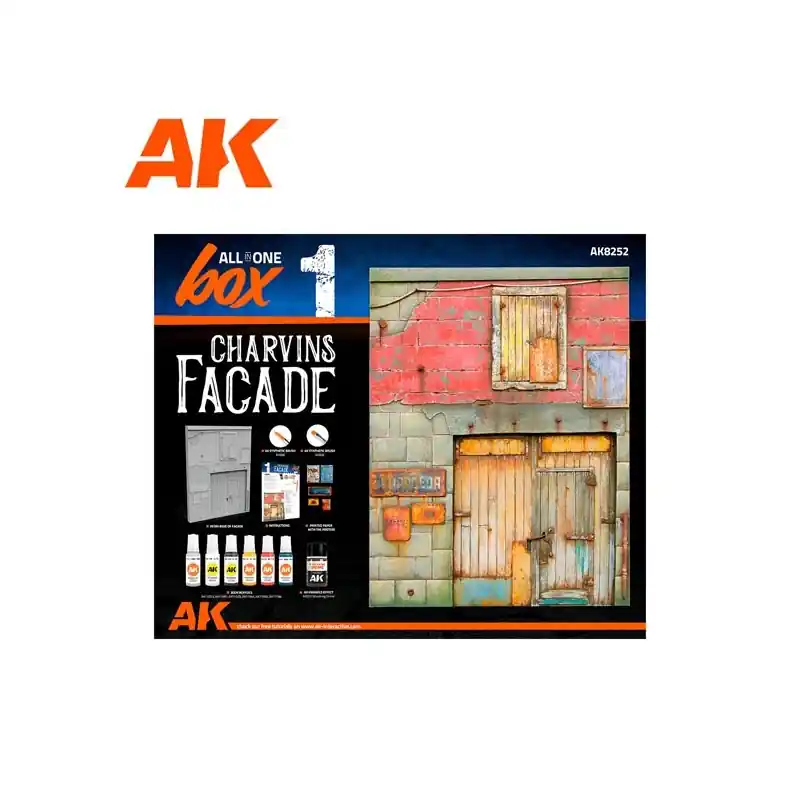 All in one Box: Charvings Facade. AK INTERACTIVE AK8252 Rebajas