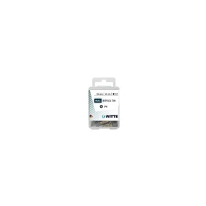 Auténtico WITTE 428422 15 PUNTAS EN CAJITA DE PLÁSTICO LARGO 25 MM (PH 2 BITFLEX TIN)