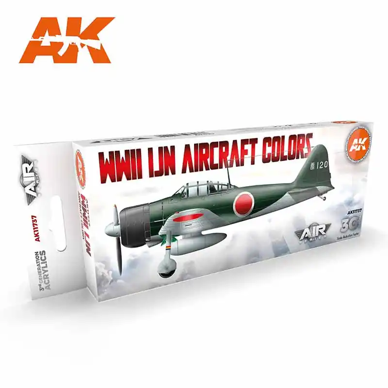 Colores de aviones IJN de la WWII. AK INTERACTIVE AK11737 Garantía De Devolución De Dinero