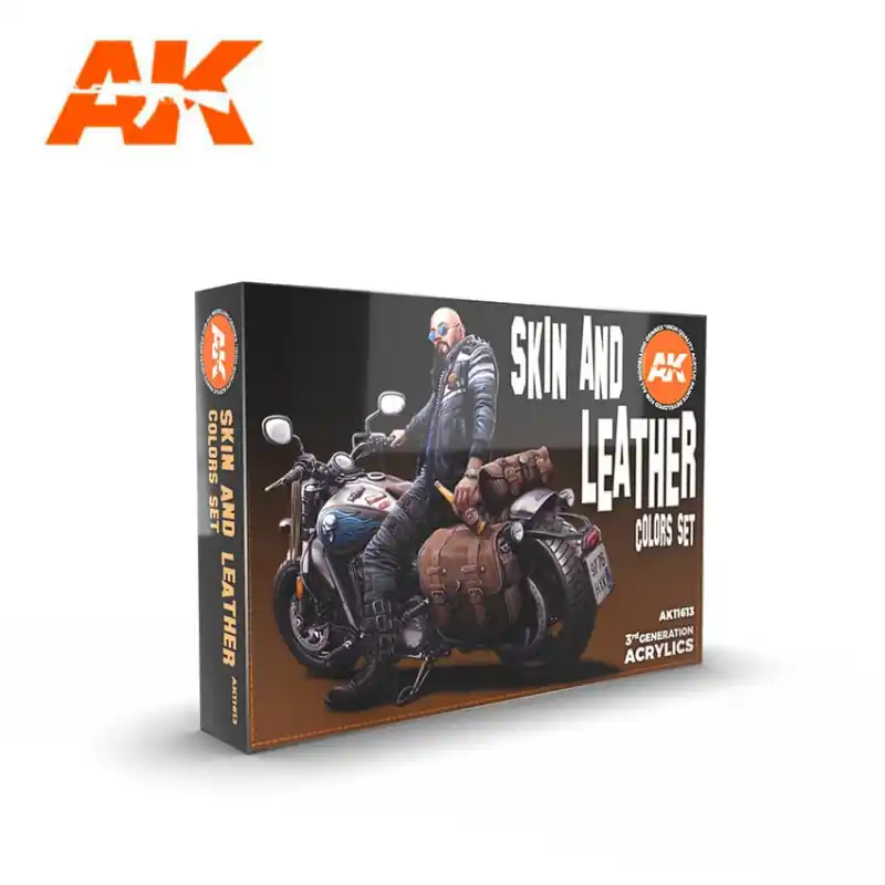 A Buen Precio Set de colores piel y cuero. AK INTERACTIVE AK11613