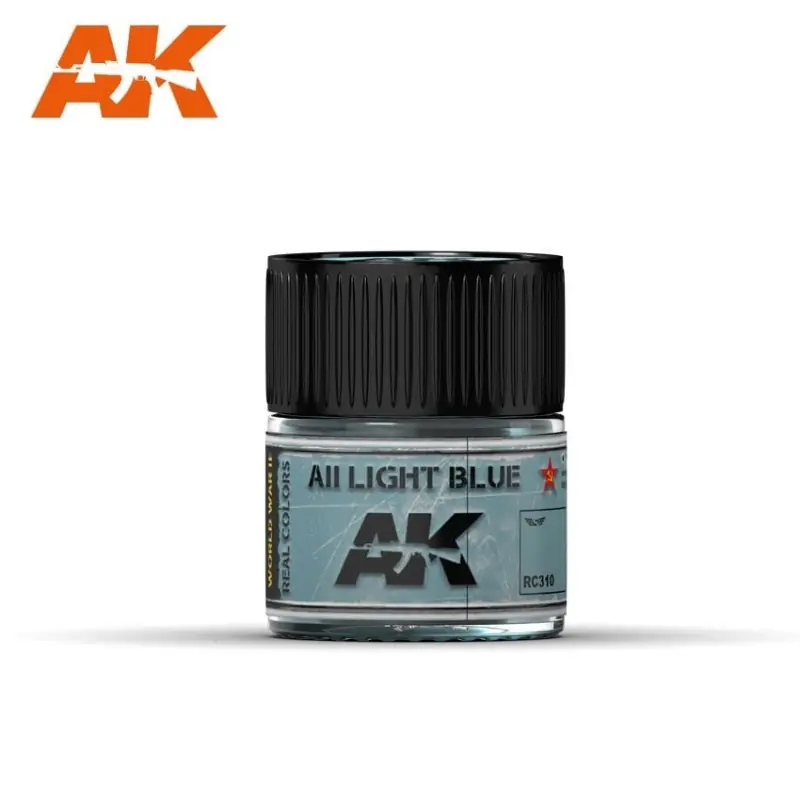 AII Azul Claro, 10ml. Real Colors. AK INTERACTIVE RC310 Última Versión