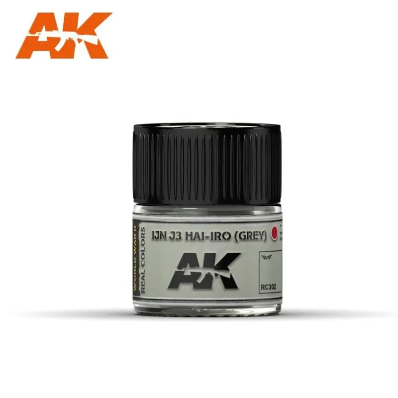 A Buen Precio IJN J3 HAI-IRO (Gris), 10ml. Real Colors. AK INTERACTIVE RC302