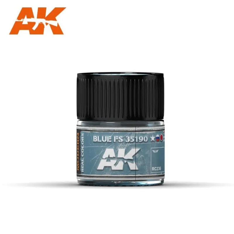 Bestseller Azul (FS 35190), 10ml. Real Colors. AK INTERACTIVE RC236