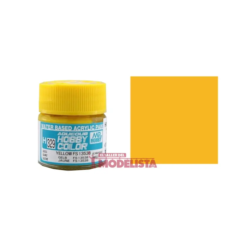 Amarillo FS13538. 10 ml. Gunze Sangyo. MR HOBBY H329 Oferta
